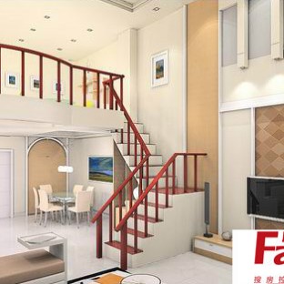 現(xiàn)代躍層裝修效果圖賞析 打造藝術與實用兼?zhèn)涞淖≌覂?nèi)空間